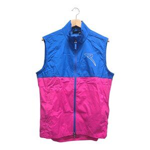 Chervo Men’s Excellent Color-block Wind Golf Vest Small Multicolor NWT